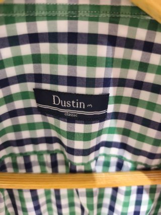 Camisa Manga Corta Cuadros Dustin Talla M