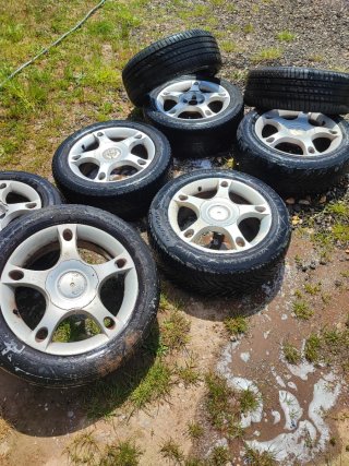 6 Llantas Seat León mk1 130cv con neumáticos