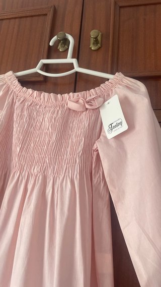 Blusa Rosa Palo Mujer Talla Única Algodón