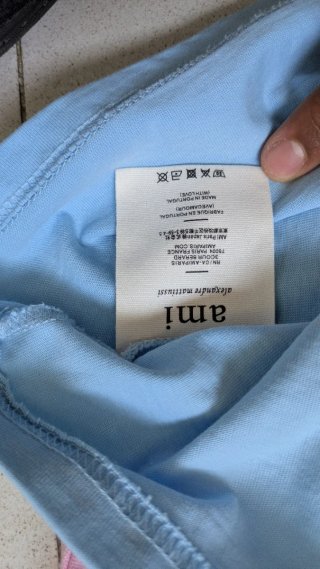 Camiseta Ami Paris Azul