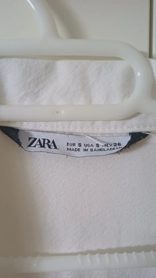 Mono blanco Zara Talla S