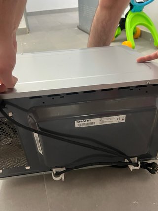 Microondas Sharp con Grill - Como Nuevo
