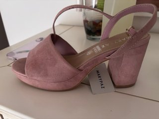 Zapatos Marypaz mujer rosa talla 39