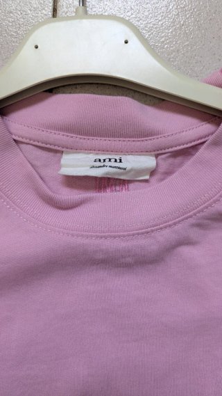 Camiseta AMI Paris Rosa