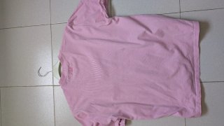 Camiseta AMI Paris Rosa