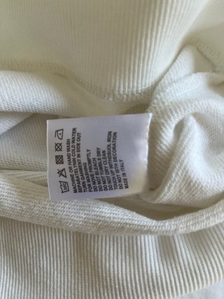 Sudadera Casablanca Tennis Club Blanca