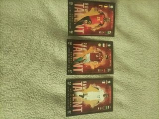 3 Cromos Raw Talent Doku Kolo Muani y Kerkez