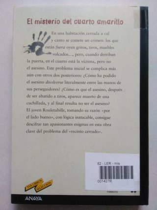 El misterio del cuarto amarillo