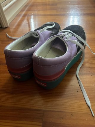 Vans Edición Confeti Morado y Negro