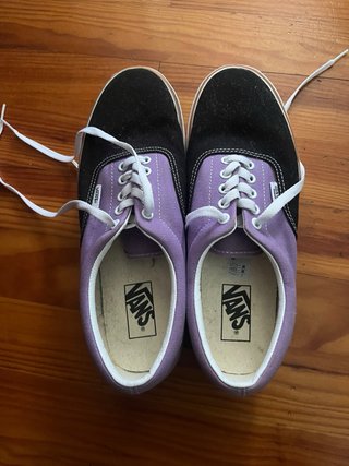 Vans Edición Confeti Morado y Negro