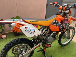 KTM EXC 450 2004 6 velocidades MATRICULADA.