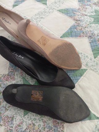 Zapatos de fiesta mujer negros y nude