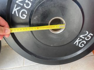 2 Discos Olímpicos 25 kg