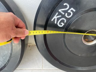2 Discos Olímpicos 25 kg