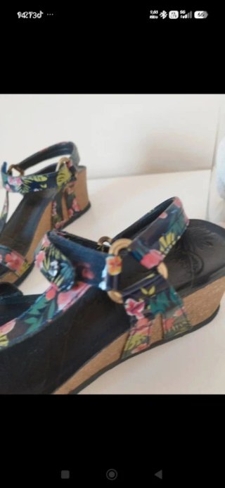 Sandalias Panamá Jack florales