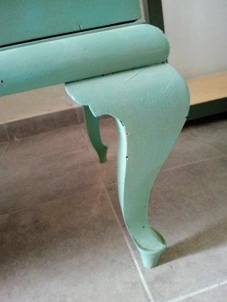 Alacena vintage años 70 verde