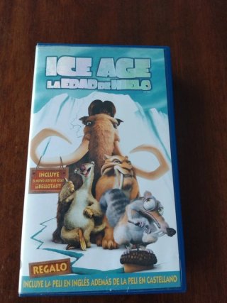 VHS Ice Age: La Edad de Hielo