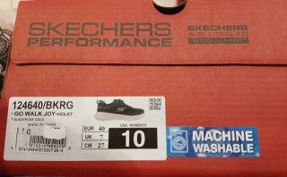 Zapatillas Skechers Go Walk Negras Mujer