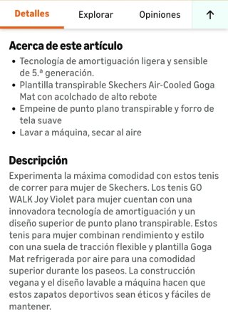 Zapatillas Skechers Go Walk Negras Mujer