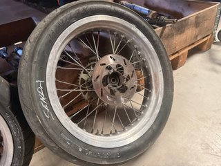 Juego de ruedas Supermotard Derbi Senda