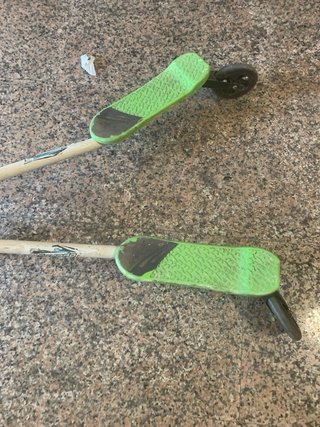 Patinete de 3 ruedas verde