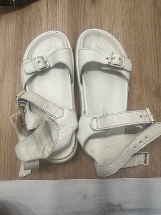 Sandalias piel Zara Plataforma Talla 37