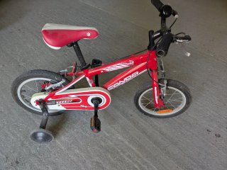 Bicicleta infantil 14 CONOR Ray Roja