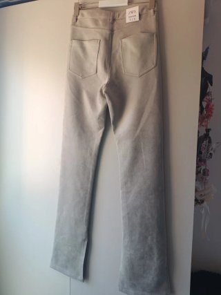 Pantalón Zara beige talle S/36