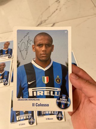Cartoline Giocatori Inter 2006/2007