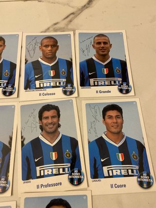 Cartoline Giocatori Inter 2006/2007