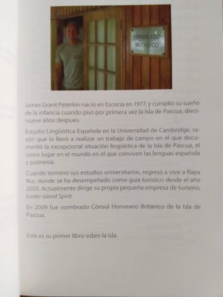 Lote libros Isla de Pascua+libro firmado por autor