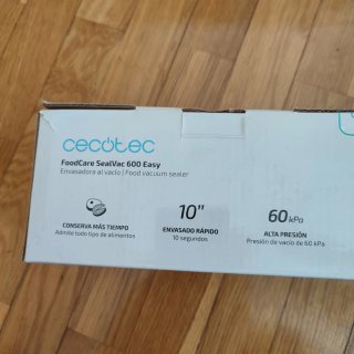 Envasadora al vacío Cecotec Sealvac