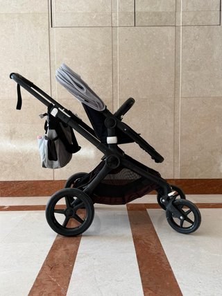 Bugaboo Fox Silla + capazo + extras de Paseo Negra