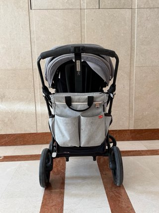 Bugaboo Fox Silla + capazo + extras de Paseo Negra