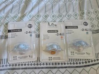 Suavinex Fusion Chupetes 2.4m (Pack 3)