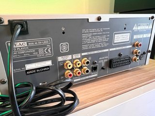 Reproductor DVD y CD TEAC DV-L800 Plata