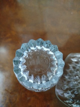 Lote 9 Vasos Duralex y Bol Cristal