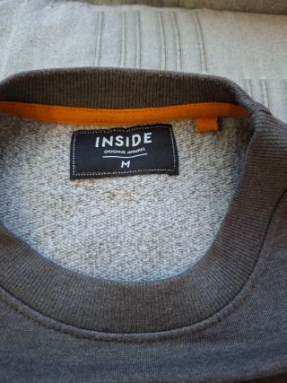 Sudadera Inside Gris Talla M