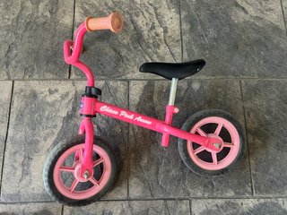 Bicicleta sin pedales Chicco Pink Arrow