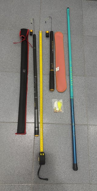 3 Cañas de Pesca Coup