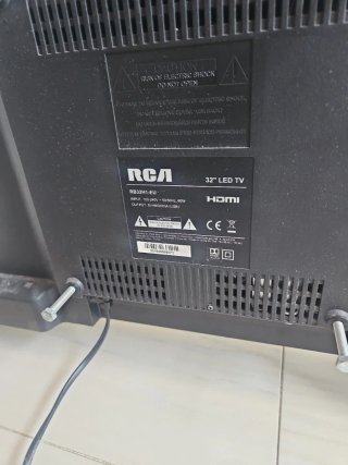 Televisión RCA 32 Negra
