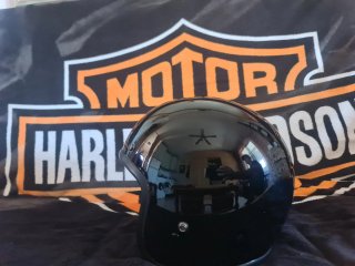 Casco Moto Negro Talla M