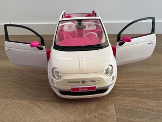 Macchina Barbie Fiat 500 Rosa