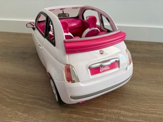Macchina Barbie Fiat 500 Rosa