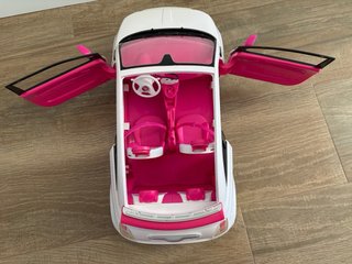 Macchina Barbie Fiat 500 Rosa