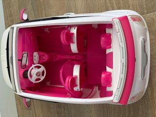 Macchina Barbie Fiat 500 Rosa