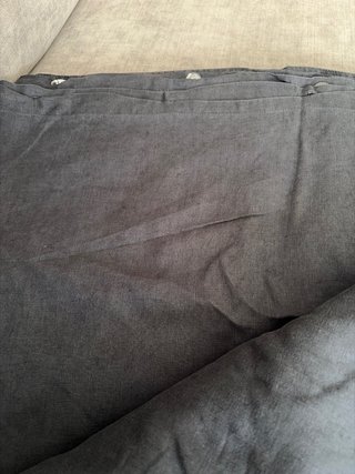 Funda Nórdica Lino Negra