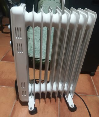 Estufa de llama azul Nevercold