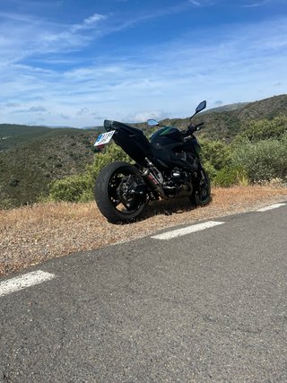 Kawasaki Z800 A2 Negro/Verde