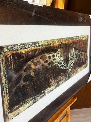Cuadro de jirafas